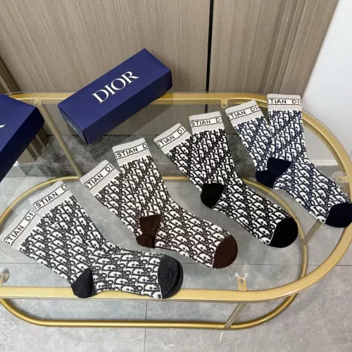 Replica Christian Dior Socks #1378371 $32.00 USD for Wholesale