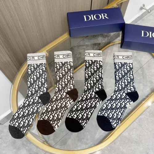 Replica Christian Dior Socks #1378371 $32.00 USD for Wholesale