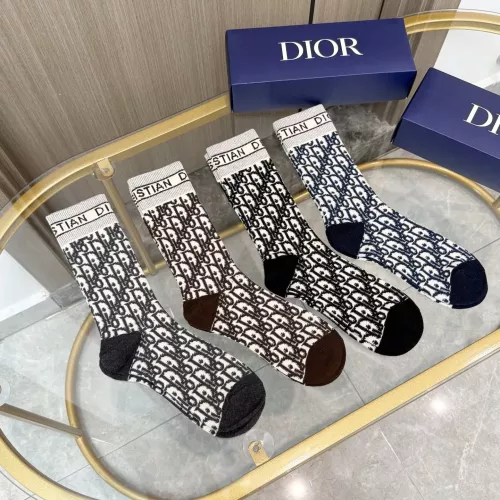 Replica Christian Dior Socks #1378371 $32.00 USD for Wholesale