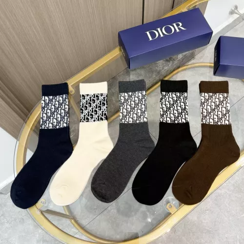 Wholesale Christian Dior Socks #1378372 $34.00 USD, Wholesale Quality Replica Christian Dior Socks