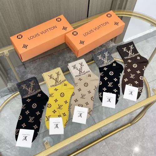 Wholesale Louis Vuitton LV Socks #1378375 $25.00 USD, Wholesale Quality Replica Louis Vuitton LV Socks