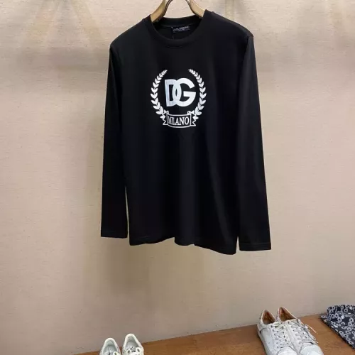 Wholesale Dolce &amp; Gabbana D&amp;G T-Shirts Long Sleeved For Unisex #1378381 $42.00 USD, Wholesale Quality Replica Dolce &amp; Gabbana D&amp;G T-Shirts