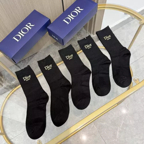 Replica Christian Dior Socks #1378387 $36.00 USD for Wholesale