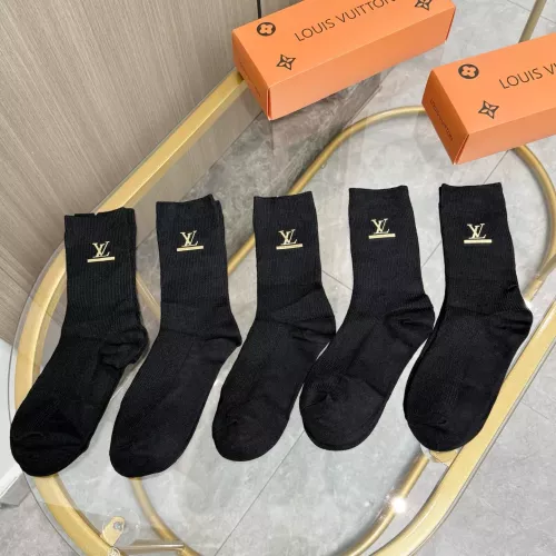 Wholesale Louis Vuitton LV Socks #1378390 $36.00 USD, Wholesale Quality Replica Louis Vuitton LV Socks