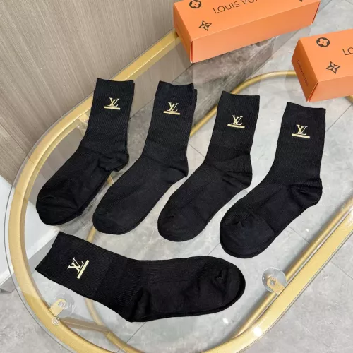 Replica Louis Vuitton LV Socks #1378390 $36.00 USD for Wholesale