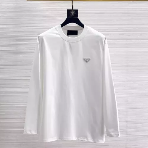 Wholesale Prada T-Shirts Long Sleeved For Unisex #1378400 $42.00 USD, Wholesale Quality Replica Prada T-Shirts