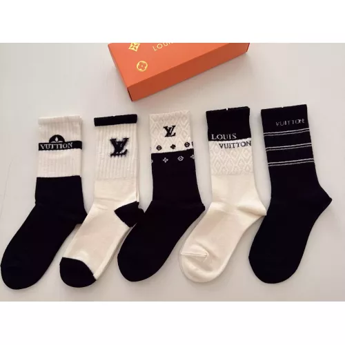 Wholesale Louis Vuitton LV Socks For Women #1378403 $29.00 USD, Wholesale Quality Replica Louis Vuitton LV Socks