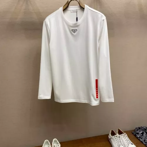 Wholesale Prada T-Shirts Long Sleeved For Unisex #1378420 $45.00 USD, Wholesale Quality Replica Prada T-Shirts