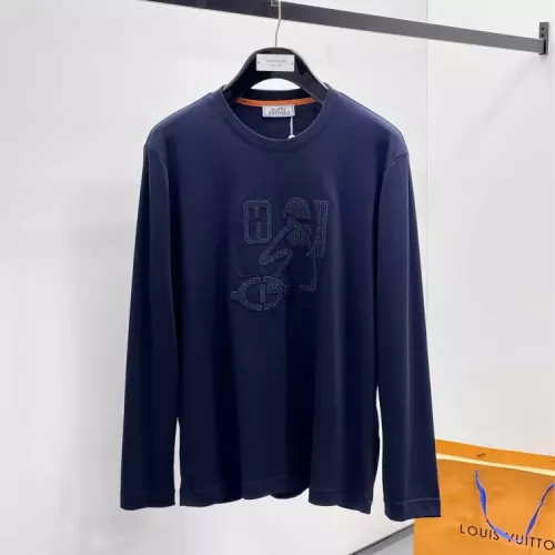 Wholesale Hermes T-Shirts Long Sleeved For Men #1378430 $82.00 USD, Wholesale Quality Replica Hermes T-Shirts