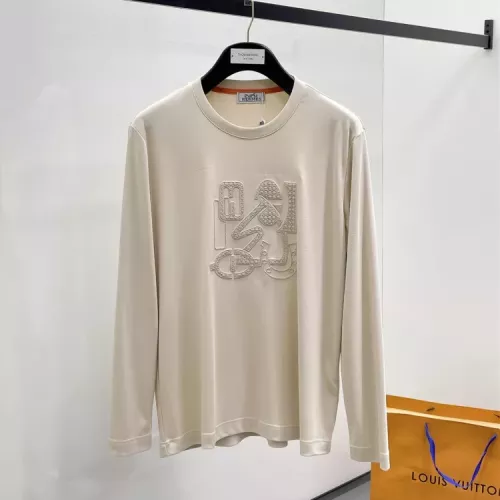 Wholesale Hermes T-Shirts Long Sleeved For Men #1378431 $82.00 USD, Wholesale Quality Replica Hermes T-Shirts