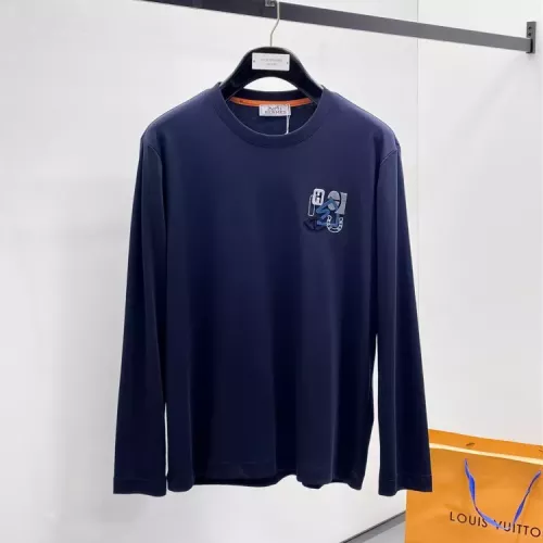 Wholesale Hermes T-Shirts Long Sleeved For Men #1378435 $82.00 USD, Wholesale Quality Replica Hermes T-Shirts