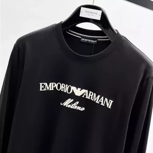 Replica Armani T-Shirts Long Sleeved For Men #1378438 $82.00 USD for Wholesale