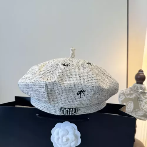 Wholesale MIU MIU Caps #1378456 $36.00 USD, Wholesale Quality Replica MIU MIU Caps