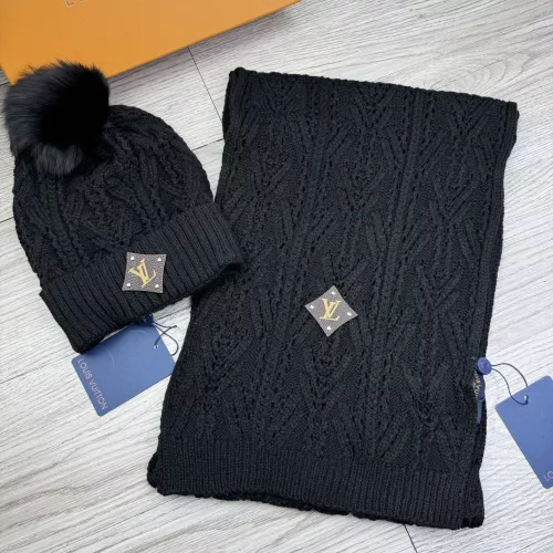 Wholesale Louis Vuitton LV Hat and Scarf Set #1378465 $48.00 USD, Wholesale Quality Replica Louis Vuitton LV Hat and Scarf and Glove Set