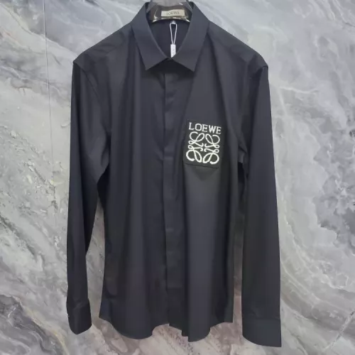 Wholesale LOEWE Shirts Long Sleeved For Men #1378517 $76.00 USD, Wholesale Quality Replica LOEWE Shirts