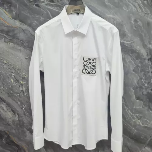 Wholesale LOEWE Shirts Long Sleeved For Men #1378518 $76.00 USD, Wholesale Quality Replica LOEWE Shirts