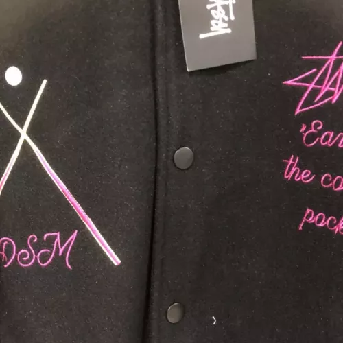 Replica Stussy Jackets Long Sleeved For Men #1378521 $80.00 USD for Wholesale