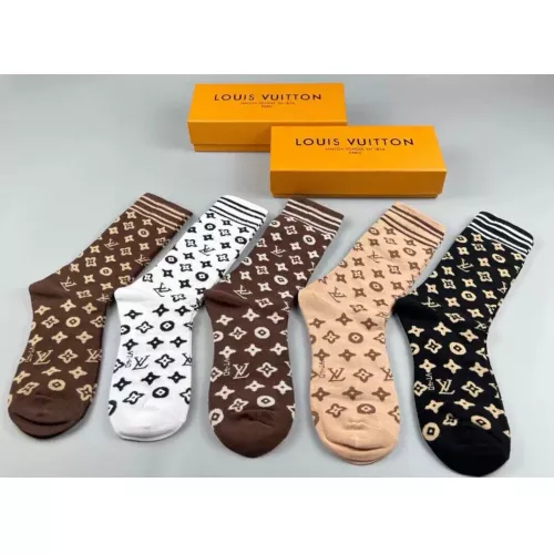 Wholesale Louis Vuitton LV Socks #1378525 $29.00 USD, Wholesale Quality Replica Louis Vuitton LV Socks