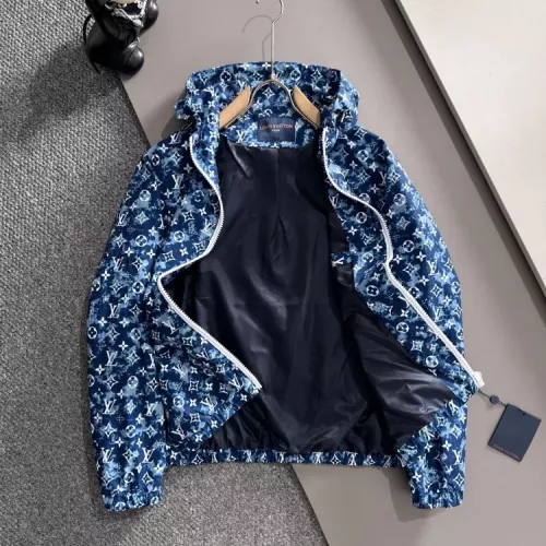 Replica Louis Vuitton LV Jackets Long Sleeved For Men #1378541 $85.00 USD for Wholesale
