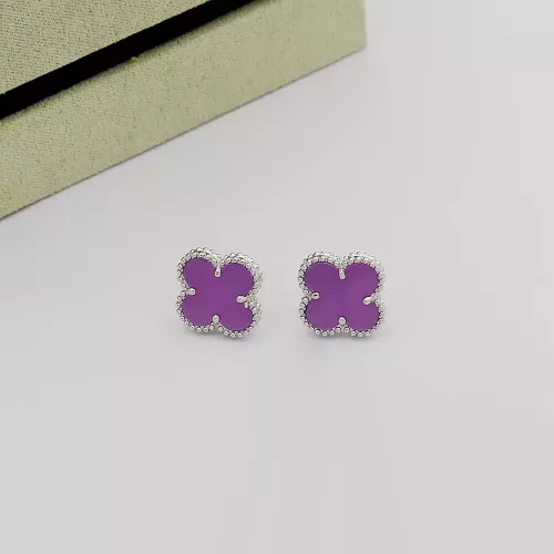 Wholesale Van Cleef &amp; Arpels Earrings For Women #1378597 $25.00 USD, Wholesale Quality Replica Van Cleef &amp; Arpels Earrings