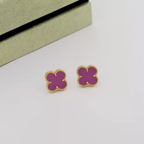 Wholesale Van Cleef &amp; Arpels Earrings For Women #1378599 $25.00 USD, Wholesale Quality Replica Van Cleef &amp; Arpels Earrings