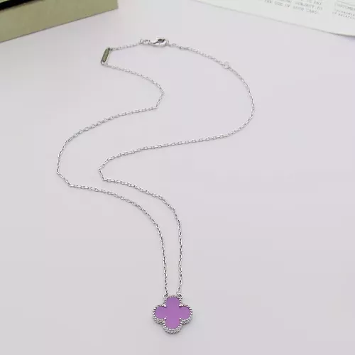Wholesale Van Cleef &amp; Arpels Necklaces For Women #1378600 $25.00 USD, Wholesale Quality Replica Van Cleef &amp; Arpels Necklaces