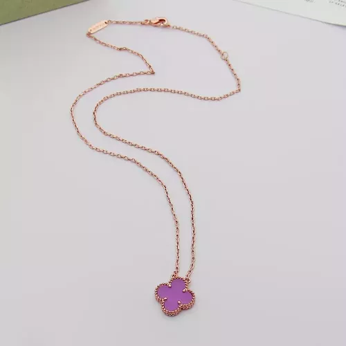 Wholesale Van Cleef &amp; Arpels Necklaces For Women #1378601 $25.00 USD, Wholesale Quality Replica Van Cleef &amp; Arpels Necklaces