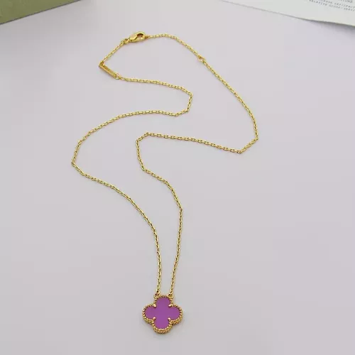 Wholesale Van Cleef &amp; Arpels Necklaces For Women #1378602 $25.00 USD, Wholesale Quality Replica Van Cleef &amp; Arpels Necklaces