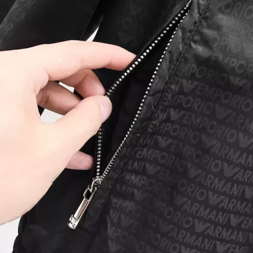 Replica Armani Jackets Long Sleeved For Men #1378622 $128.00 USD for Wholesale