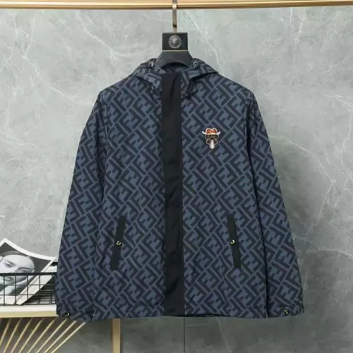 Wholesale Fendi Jackets Long Sleeved For Men #1378636 $52.00 USD, Wholesale Quality Replica Fendi Jackets