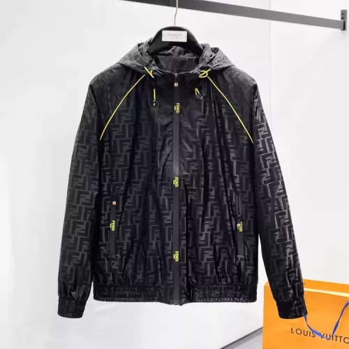 Wholesale Fendi Jackets Long Sleeved For Men #1378650 $132.00 USD, Wholesale Quality Replica Fendi Jackets