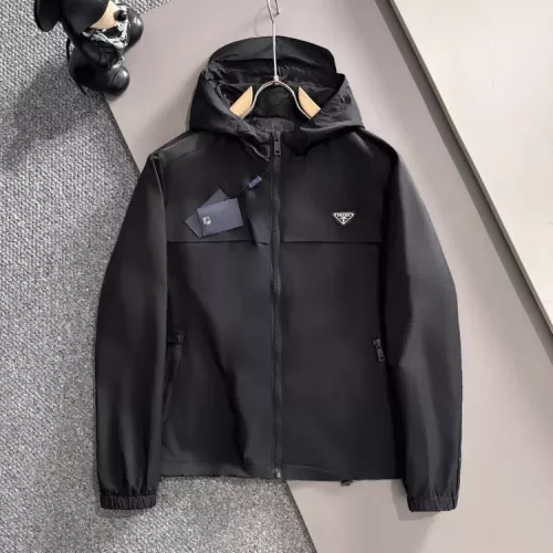 Wholesale Prada Jackets Long Sleeved For Men #1378675 $85.00 USD, Wholesale Quality Replica Prada Jackets
