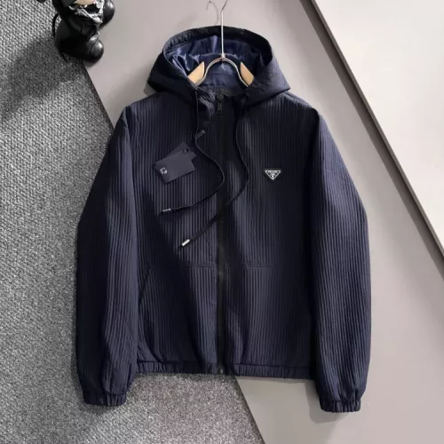 Wholesale Prada Jackets Long Sleeved For Men #1378678 $85.00 USD, Wholesale Quality Replica Prada Jackets
