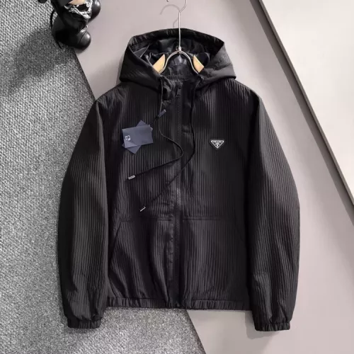 Wholesale Prada Jackets Long Sleeved For Men #1378680 $85.00 USD, Wholesale Quality Replica Prada Jackets