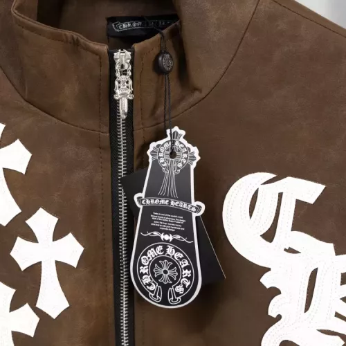 Replica Chrome Hearts Jackets Long Sleeved For Unisex #1378695 $88.00 USD for Wholesale