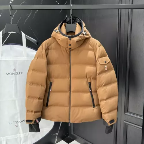 Wholesale Moncler Down Feather Coat Long Sleeved For Men #1378765 $300.83 USD, Wholesale Quality Replica Moncler Down Feather Coat