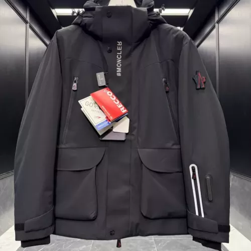 Wholesale Moncler Down Feather Coat Long Sleeved For Men #1378773 $330.58 USD, Wholesale Quality Replica Moncler Down Feather Coat