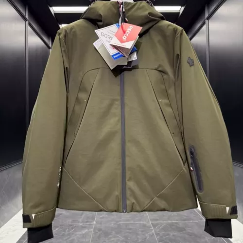 Wholesale Moncler Down Feather Coat Long Sleeved For Men #1378778 $330.58 USD, Wholesale Quality Replica Moncler Down Feather Coat