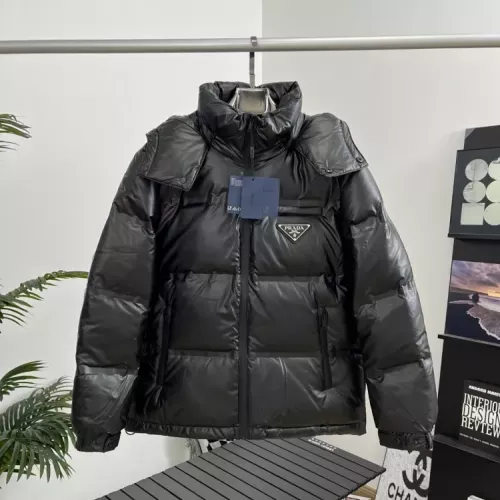 Wholesale Prada Down Feather Coat Long Sleeved For Men #1378783 $170.00 USD, Wholesale Quality Replica Prada Down Feather Coat