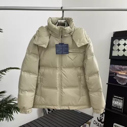 Wholesale Prada Down Feather Coat Long Sleeved For Men #1378784 $170.00 USD, Wholesale Quality Replica Prada Down Feather Coat