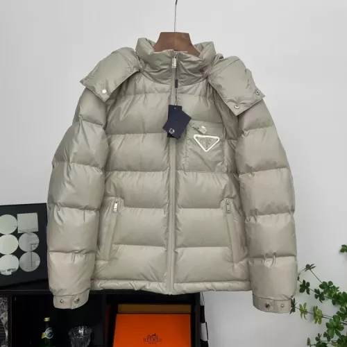 Wholesale Prada Down Feather Coat Long Sleeved For Men #1378788 $170.00 USD, Wholesale Quality Replica Prada Down Feather Coat