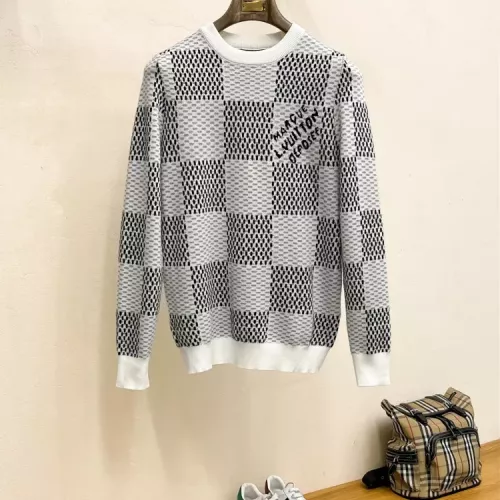 Wholesale Louis Vuitton LV Sweaters Long Sleeved For Men #1378849 $80.00 USD, Wholesale Quality Replica Louis Vuitton LV Sweaters