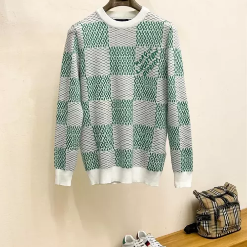 Wholesale Louis Vuitton LV Sweaters Long Sleeved For Men #1378850 $80.00 USD, Wholesale Quality Replica Louis Vuitton LV Sweaters