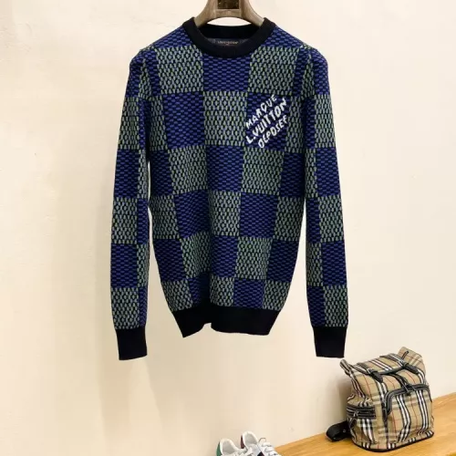 Wholesale Louis Vuitton LV Sweaters Long Sleeved For Men #1378851 $80.00 USD, Wholesale Quality Replica Louis Vuitton LV Sweaters
