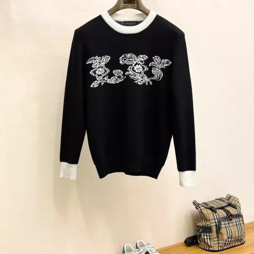 Wholesale Louis Vuitton LV Sweaters Long Sleeved For Men #1378853 $80.00 USD, Wholesale Quality Replica Louis Vuitton LV Sweaters