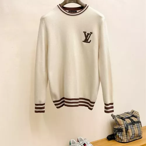 Wholesale Louis Vuitton LV Sweaters Long Sleeved For Men #1378855 $80.00 USD, Wholesale Quality Replica Louis Vuitton LV Sweaters