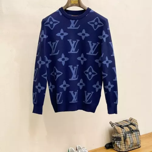 Wholesale Louis Vuitton LV Sweaters Long Sleeved For Men #1378869 $80.00 USD, Wholesale Quality Replica Louis Vuitton LV Sweaters