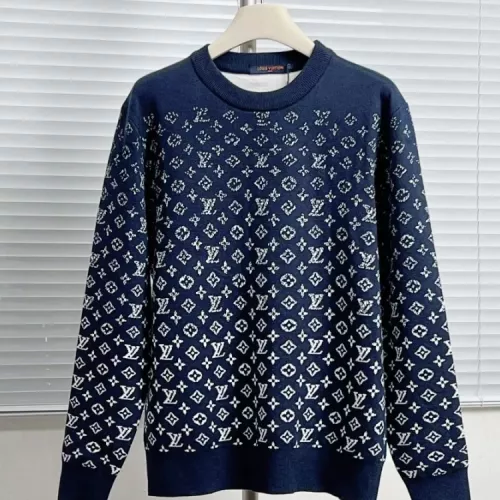 Wholesale Louis Vuitton LV Sweaters Long Sleeved For Men #1378876 $64.00 USD, Wholesale Quality Replica Louis Vuitton LV Sweaters