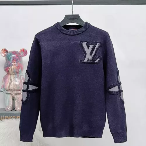 Wholesale Louis Vuitton LV Sweaters Long Sleeved For Men #1378880 $72.00 USD, Wholesale Quality Replica Louis Vuitton LV Sweaters