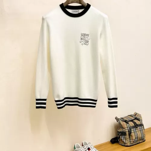 Wholesale LOEWE Sweaters Long Sleeved For Men #1378884 $80.00 USD, Wholesale Quality Replica LOEWE Sweaters